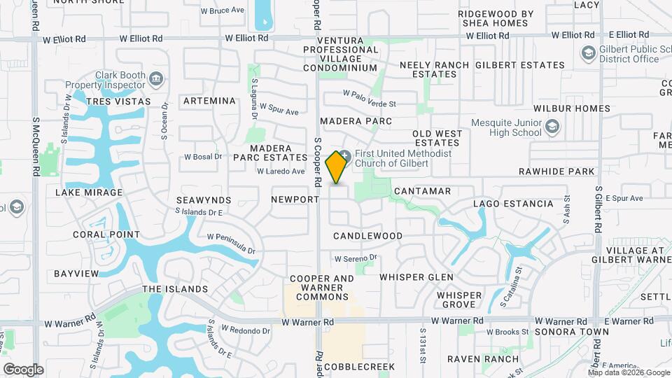 741 W Hackamore St Map and Location Details