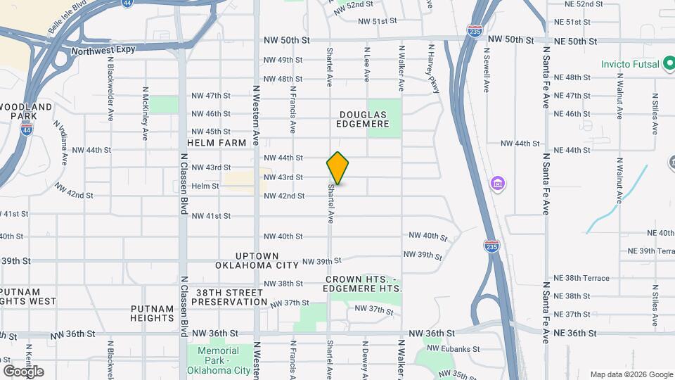 717 NW 42nd St Map and Location Details