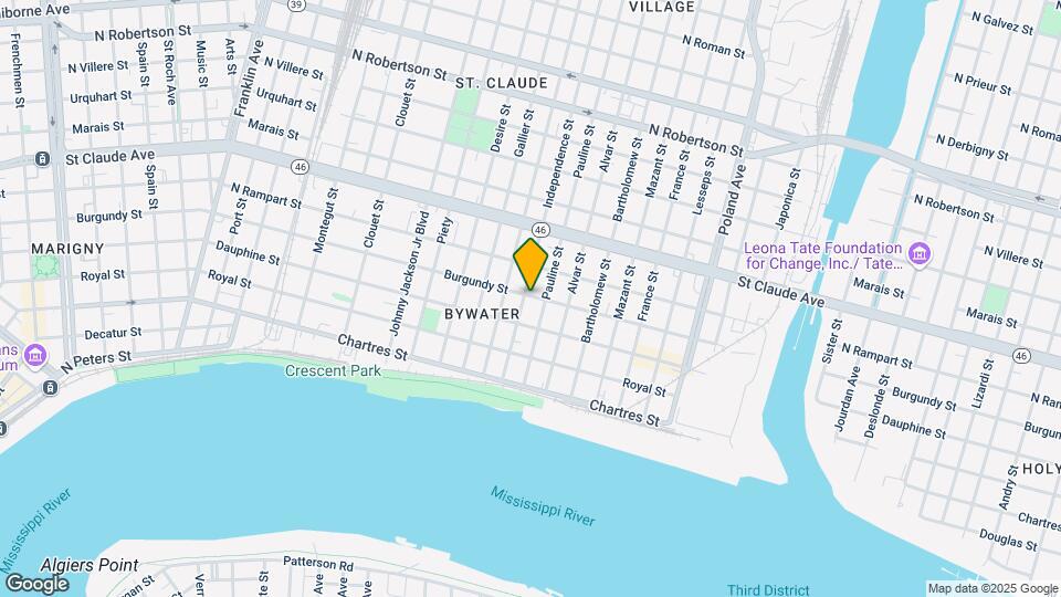 839 Independence St Map and Location Details