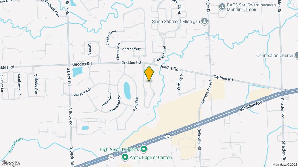 4174 Hunters Cir E Map and Location Details