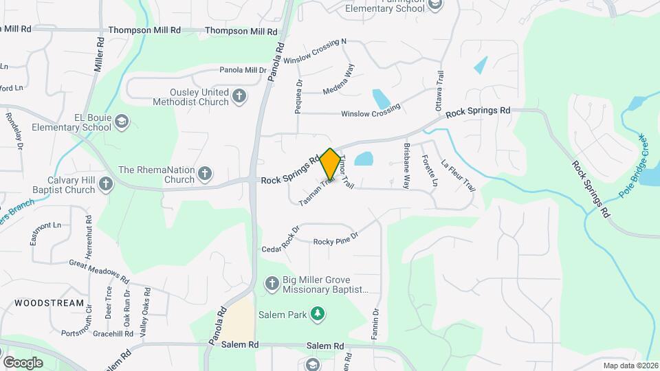 5347 Tasman Trail Map and Location Details