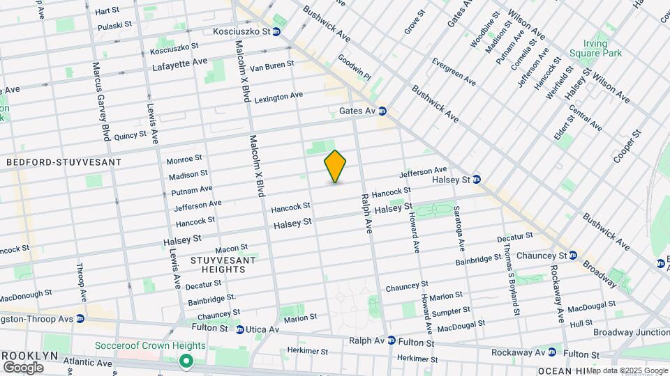 804 Jefferson Ave Mapa y Detalles de la Ubicación