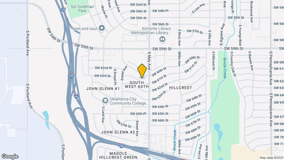 2925 SW 61st St Map and Location Details