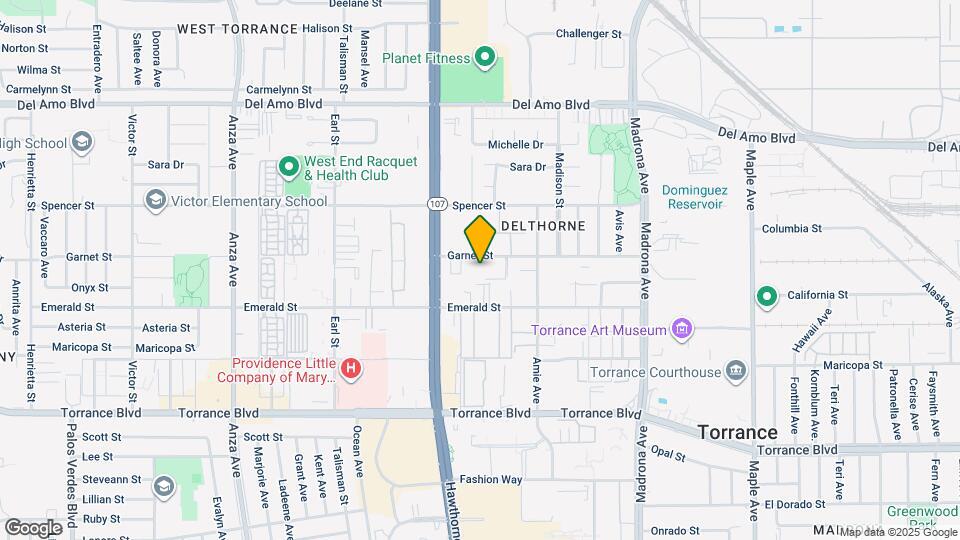 3710 Garnet St Map and Location Details