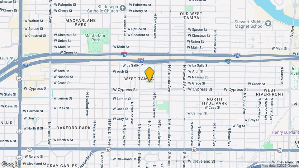 2710 W Grace St Map and Location Details