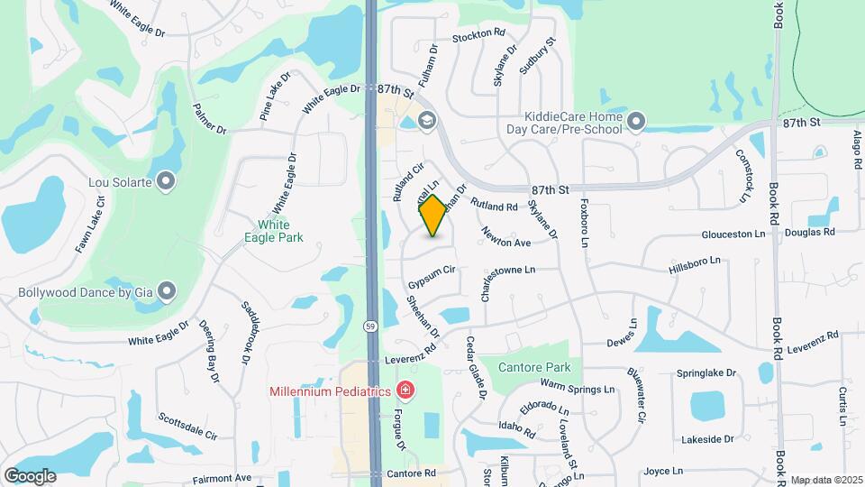 2944 White Thorn Cir Map and Location Details