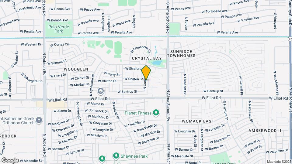 3029 N Comanche Dr Map and Location Details