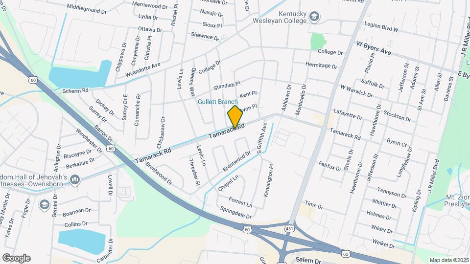 1506 Tamarack Rd Mapa y Detalles de la Ubicación