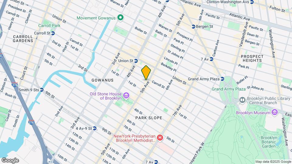 262 5th Ave Map and Location Details