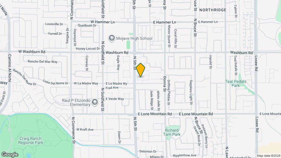 518 El Gusto Ave Map and Location Details