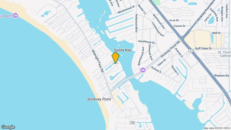 Siesta Harbor Map and Location Details