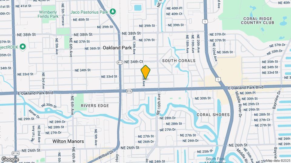 1513 NE 32nd St Mapa y Detalles de la Ubicación