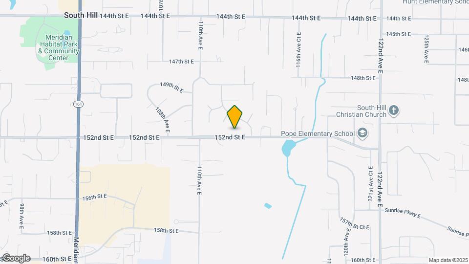 11211 152nd St E Map and Location Details