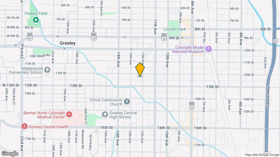 1211 12th Ave Map and Location Details