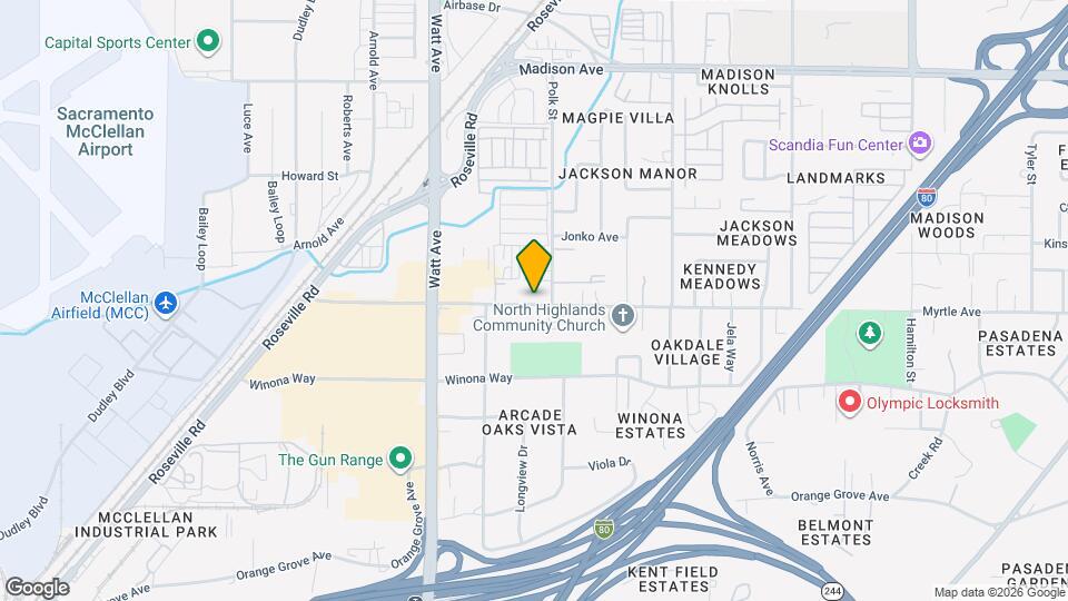 Laurel Village Apartments Map and Location Details