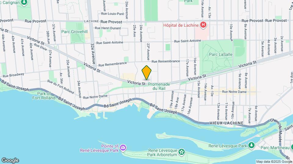 2284 Rue Victoria Map and Location Details