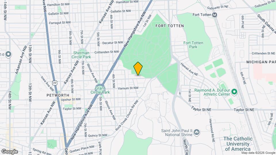 121 Webster St NW Map and Location Details