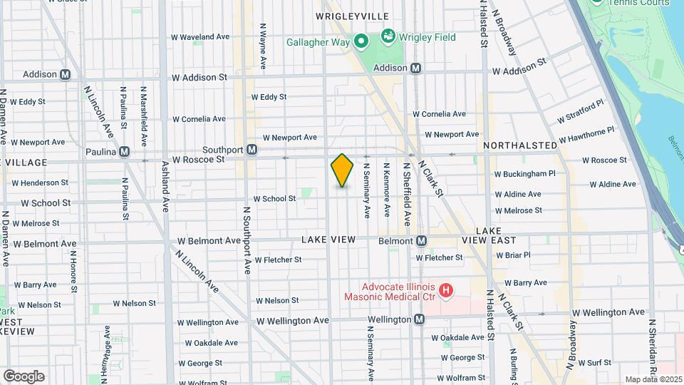 3306 N Clifton Ave Map and Location Details