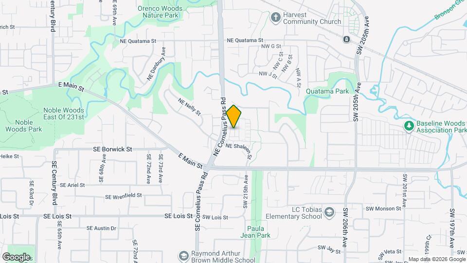 134 NE 78th Ave Map and Location Details