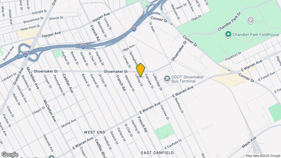 5236 Lemay St Map and Location Details