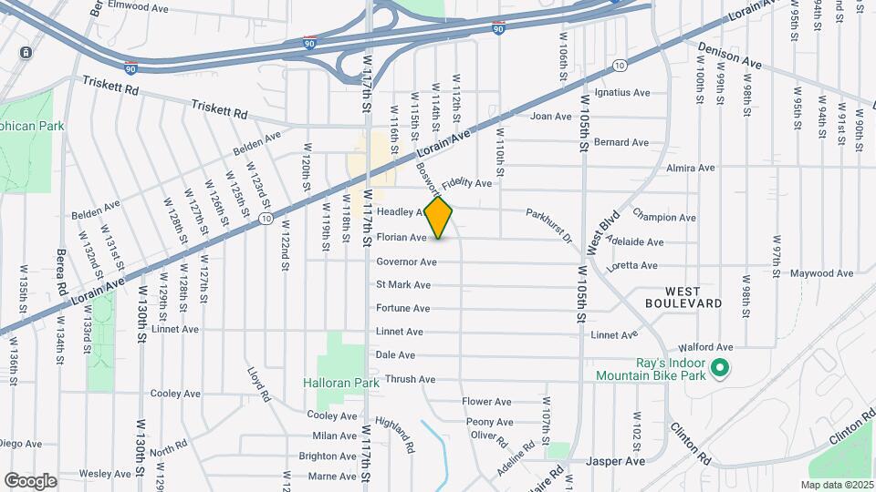 11301 Florian Ave Map and Location Details