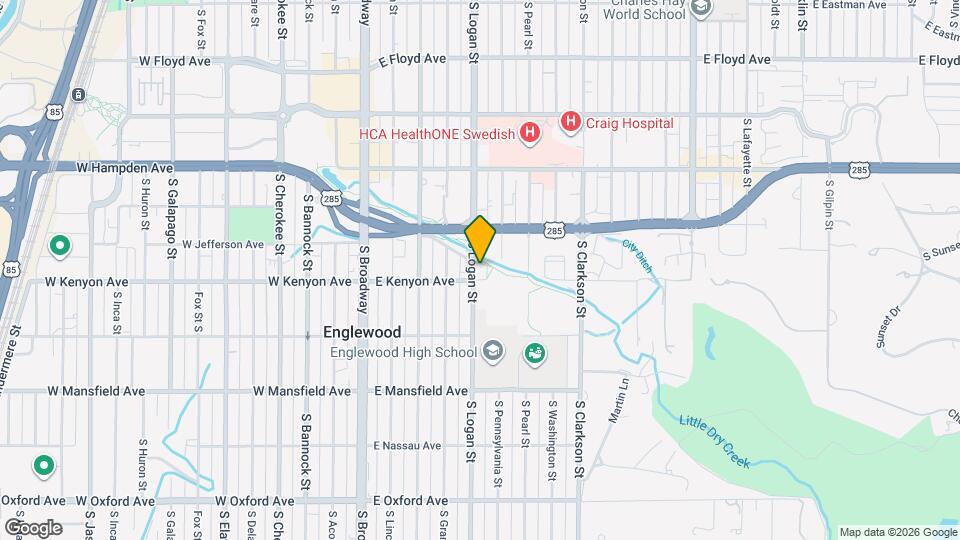 3680 S Logan St, Unit SI ID1546503P Mapa y Detalles de la Ubicación