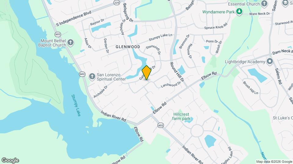 3701 Castlewood Dr Map and Location Details