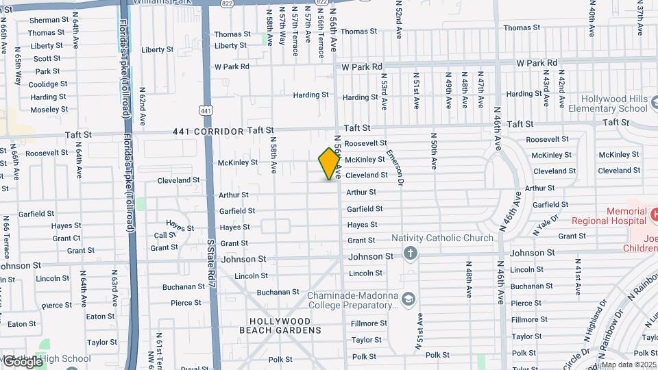 5610 Cleveland St Map and Location Details