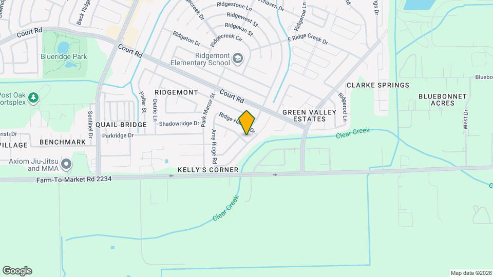 4806 Cotton Ridge Trail Map and Location Details