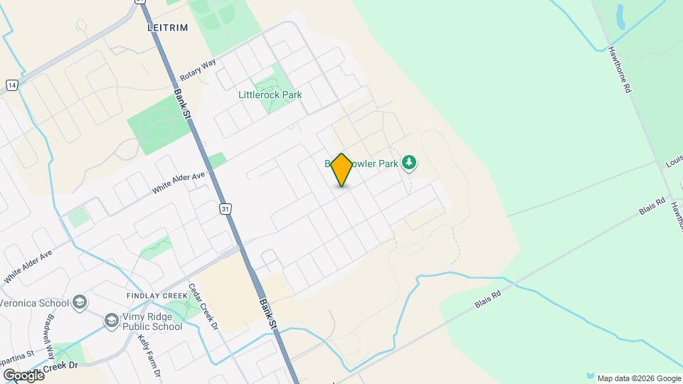 3339 Findlay Creek Dr Map and Location Details