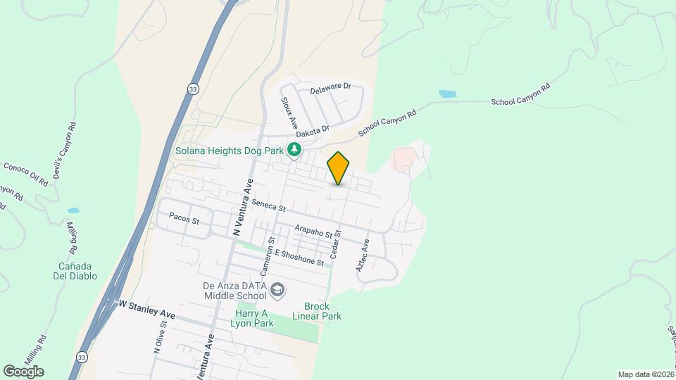 456 Chickasaw St Map and Location Details