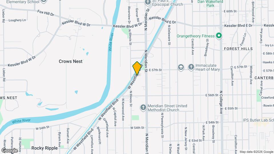 67 W Westfield Blvd Map and Location Details