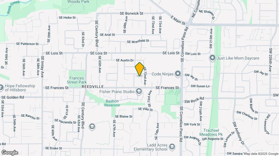 1353 SE 71st Ct Map and Location Details