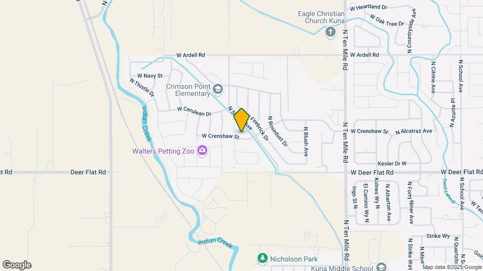 2225 W Steely Ct Map and Location Details