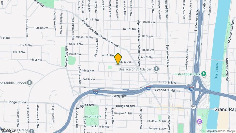 915 Nagold St NW Map and Location Details