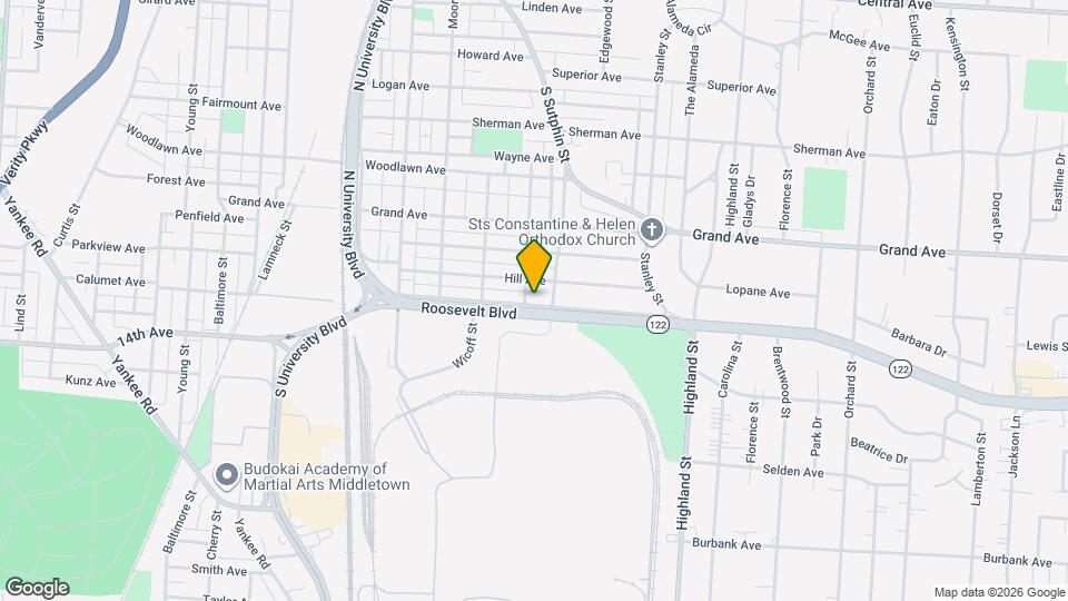 2205 Roosevelt Blvd Mapa y Detalles de la Ubicación