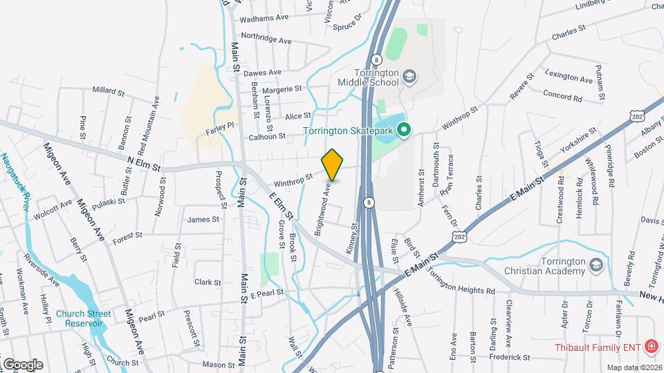 226 Brightwood Ave, Unit 2nd Floor Map and Location Details