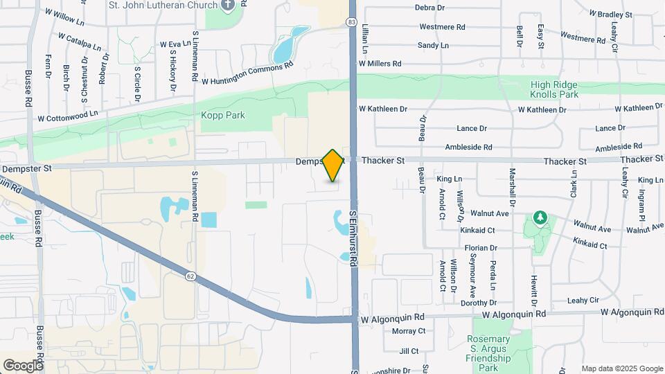 321 Hawthorne Cir Map and Location Details