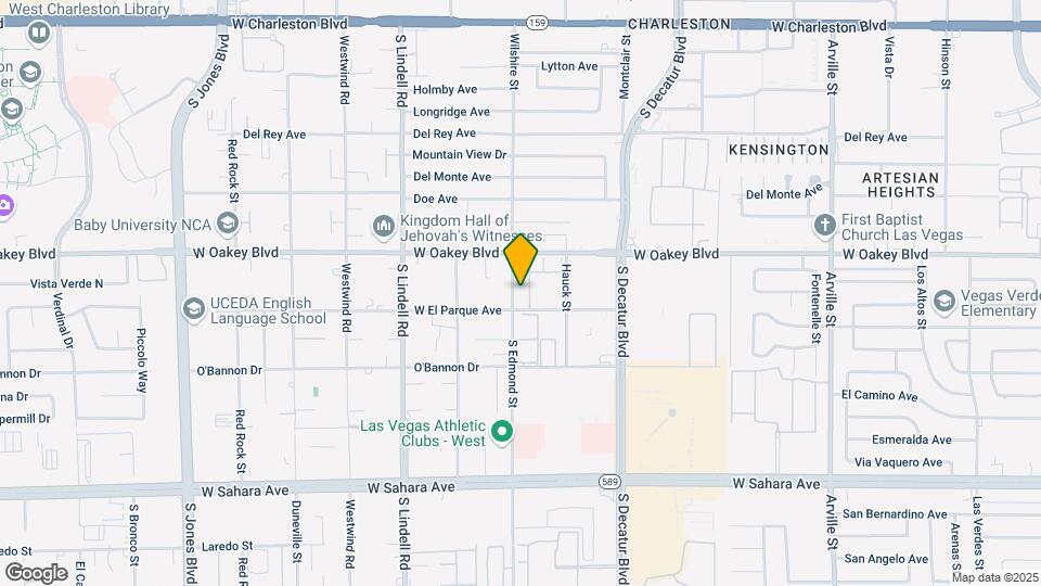 1800 Edmond St, Unit 1 BedRoom Mapa y Detalles de la Ubicación