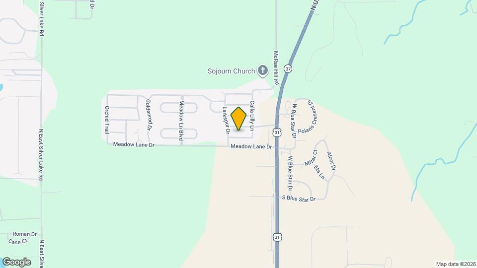 4170 Lilac Ln Map and Location Details