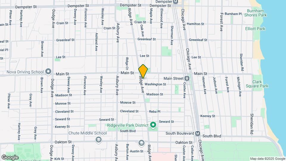 835 Ridge Ave Map and Location Details