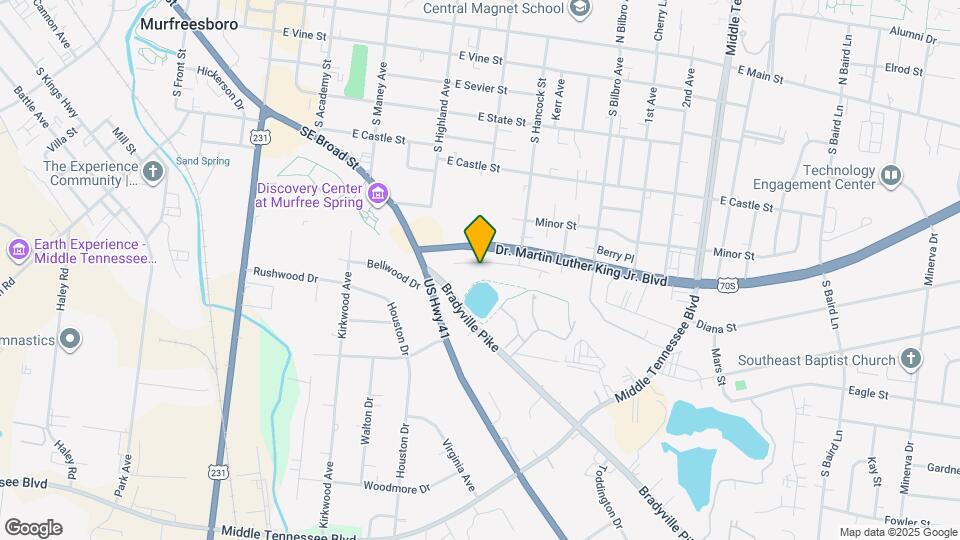 602 Johnson St Map and Location Details