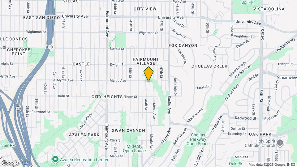 3437 46th St Map and Location Details