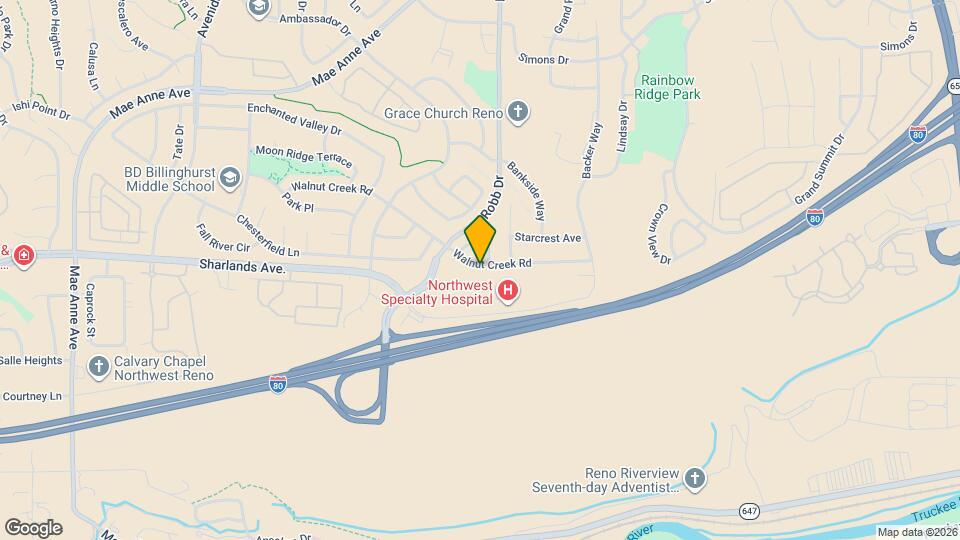 6052 Walnut Creek Rd Map and Location Details