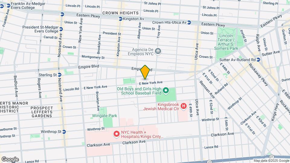 723 E New York Ave Map and Location Details