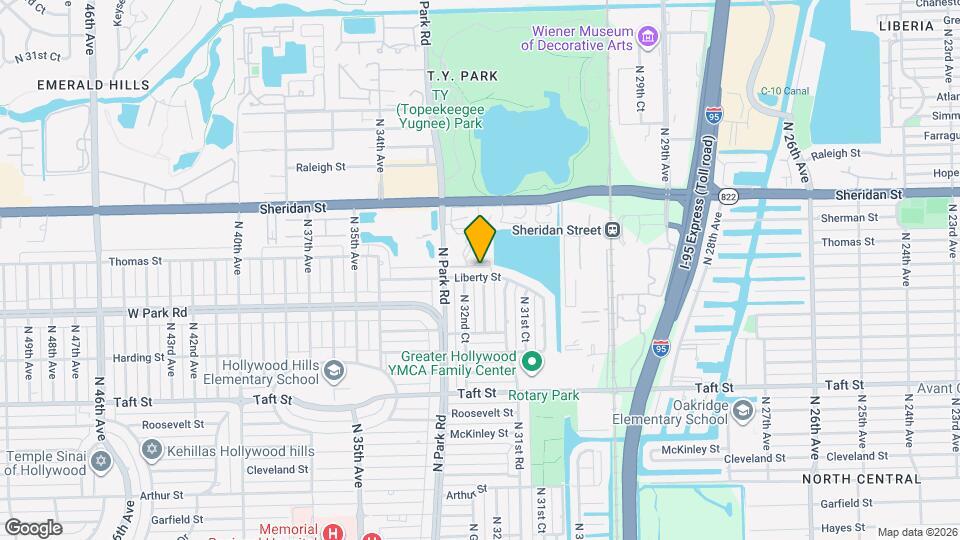 3205 Liberty St Map and Location Details