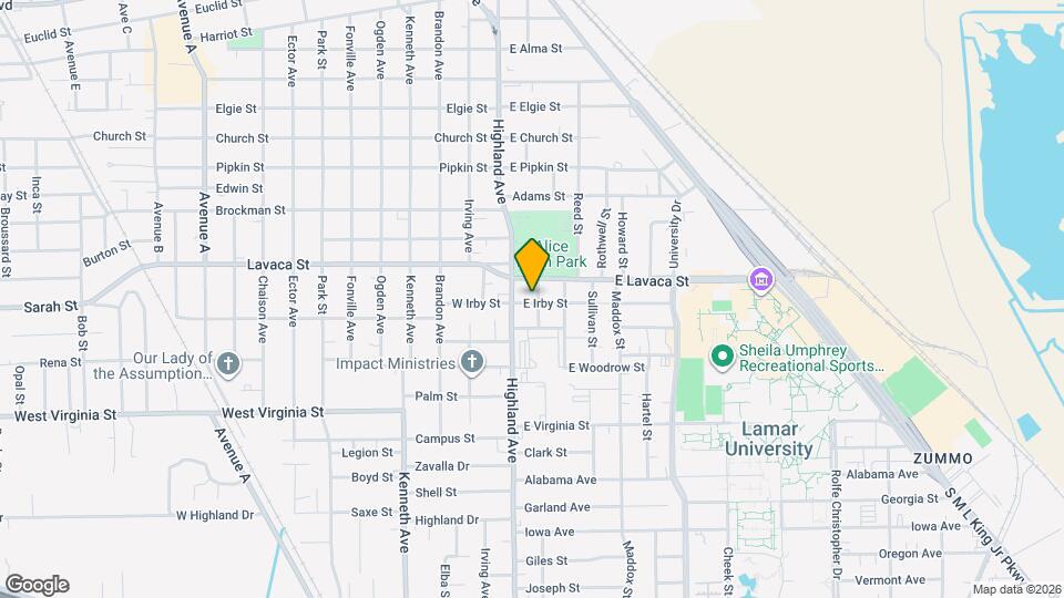 4190 Sparks St Map and Location Details