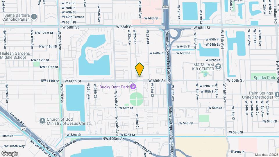 2225 W 60th St Map and Location Details
