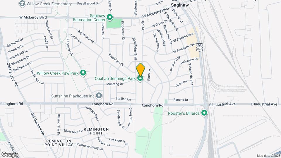 620 Opal St Mapa y Detalles de la Ubicación