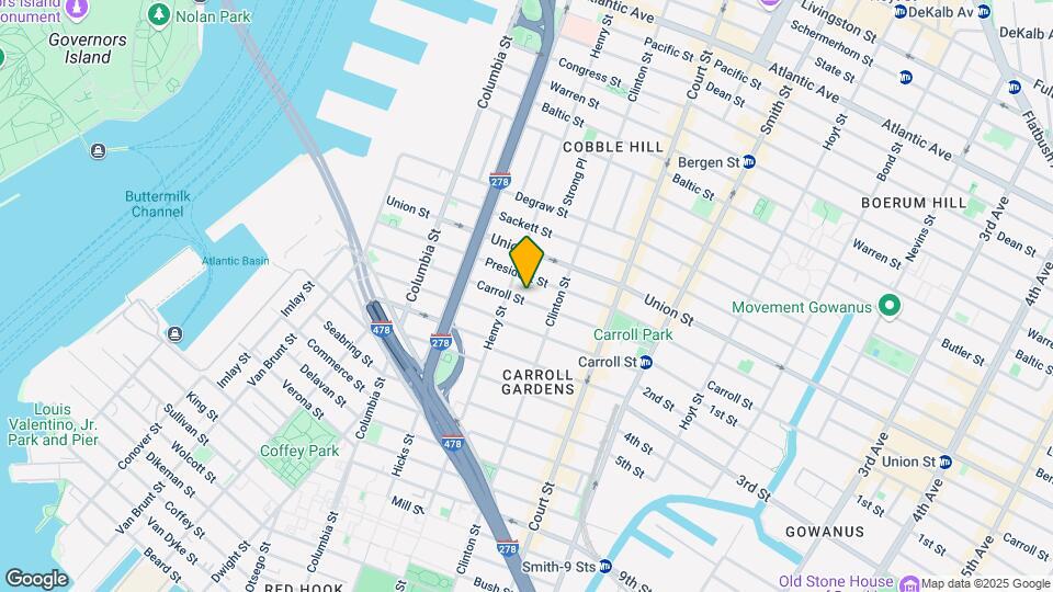 159 Carroll St Mapa y Detalles de la Ubicación